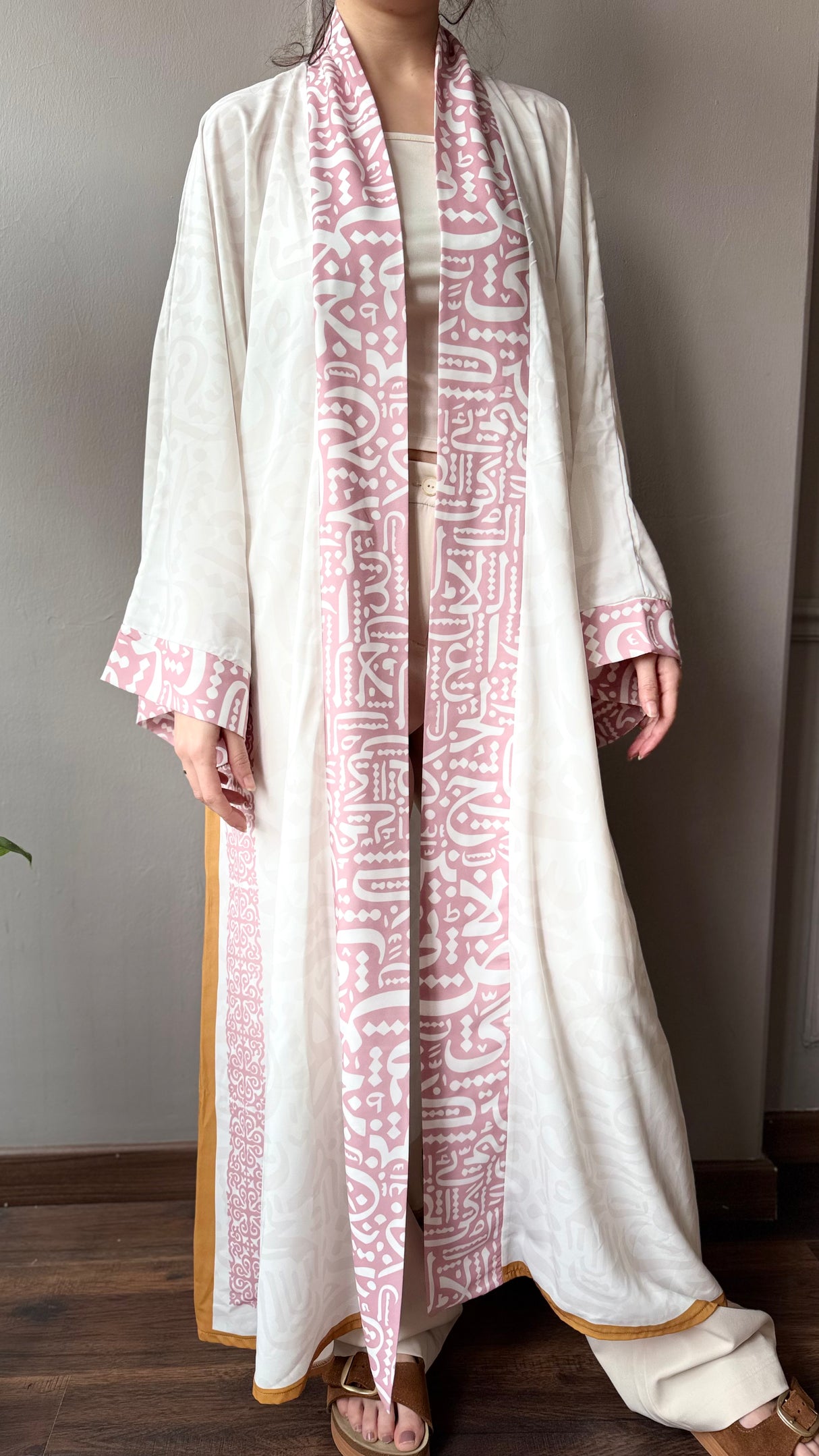Abaya arabica calligraphy design