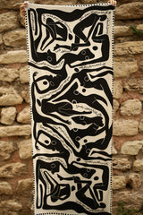 Selflove scarf black & white