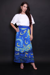 Van Gogh Skirt with Arabic Letters
