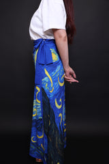 Van Gogh Skirt with Arabic Letters