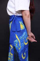 Van Gogh Skirt with Arabic Letters