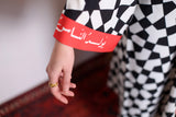 Damascene inspired abaya
