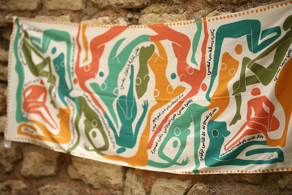 Selflove scarf – colorful